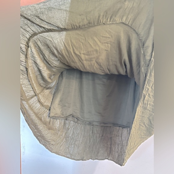 Hunter green maxi skirt - Picture 3 of 3